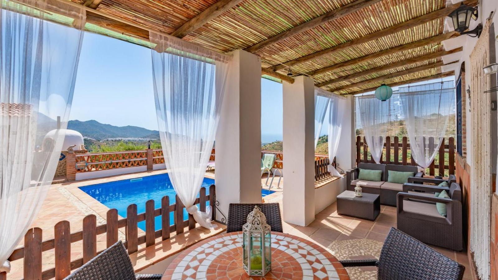 Cortijo El Mirador Frigiliana By Ruralidays Villa Buitenkant foto